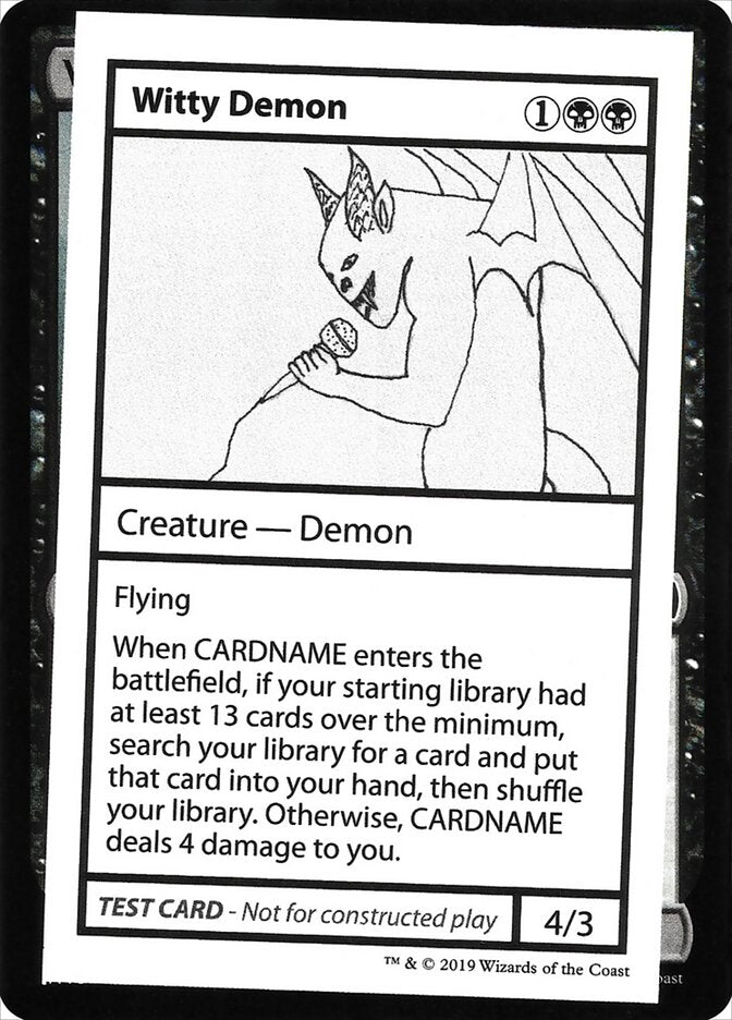 Witty Demon 50/121 (Mystery Booster: Convention Edition Exclusives)  | Good Games Modbury