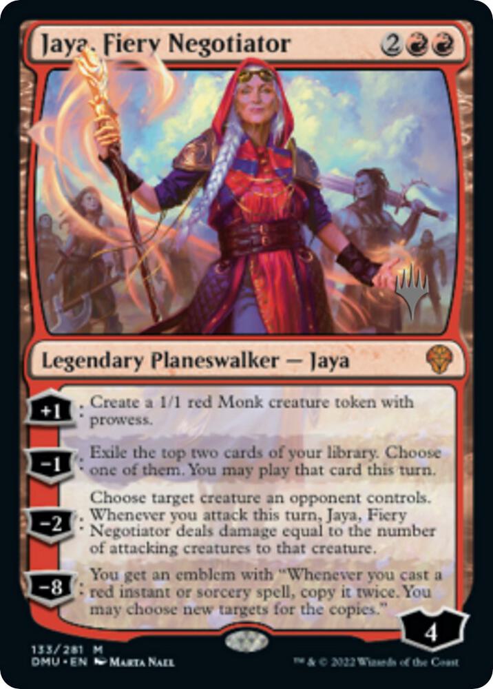 Jaya Fiery Negotiator 133p/161 (Promo Pack: Dominaria United)  - Foil | Good Games Modbury
