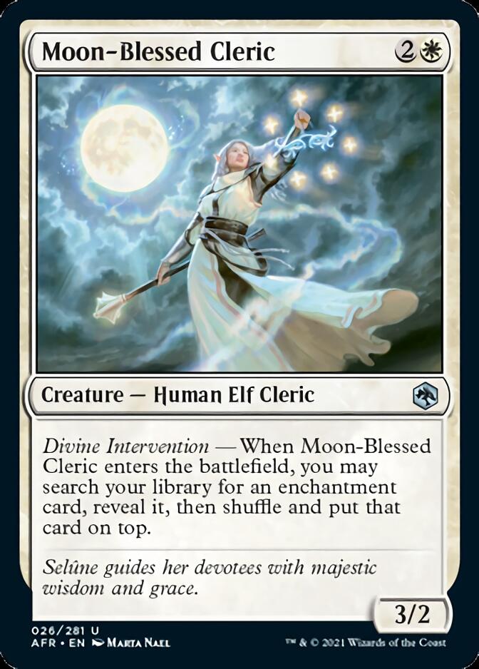 Moon-Blessed Cleric [Dungeons & Dragons: Adventures in the Forgotten Realms] | Good Games Modbury