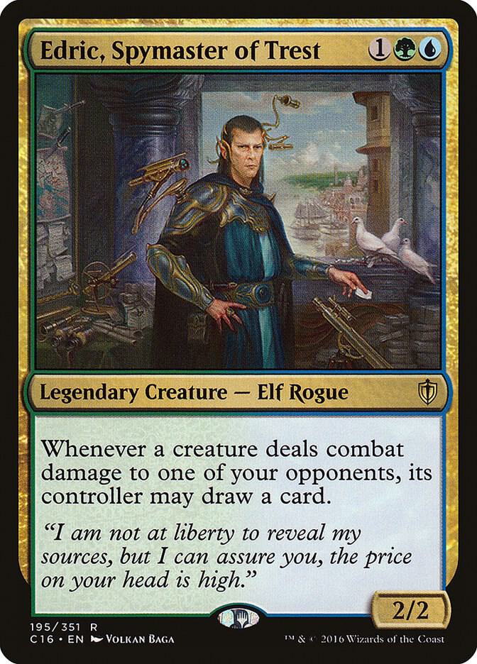 Edric, Spymaster of Trest 195/351 (Commander 2016)  | Good Games Modbury