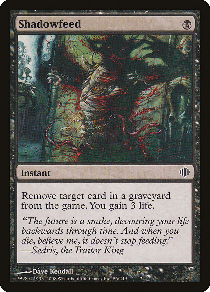 Shadowfeed 86/249 (Shards of Alara)  | Good Games Modbury