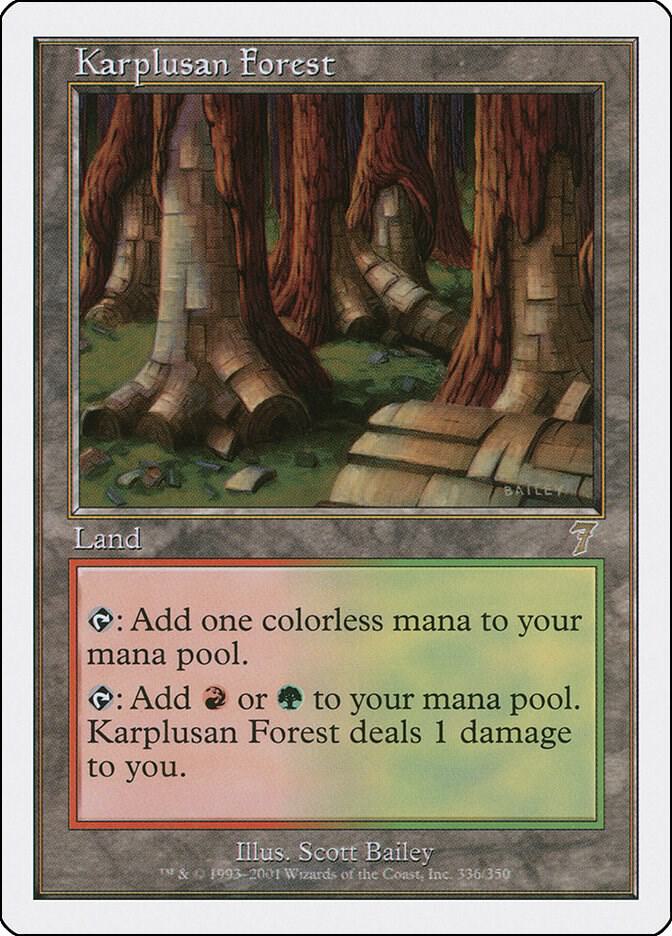 Karplusan Forest 336/350 (7th Edition)  | Good Games Modbury