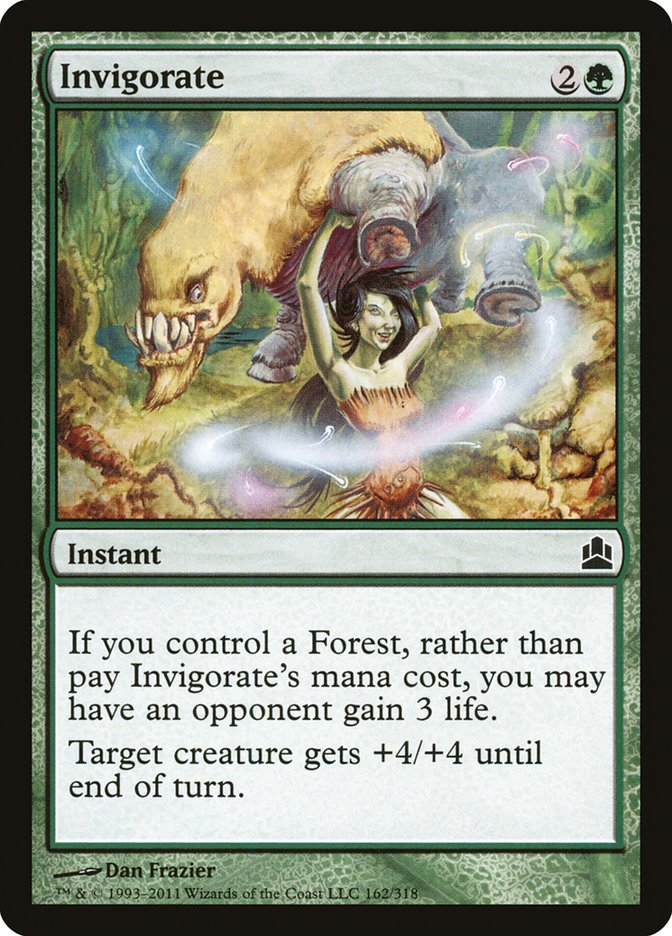 Invigorate [Commander 2011] | Good Games Modbury