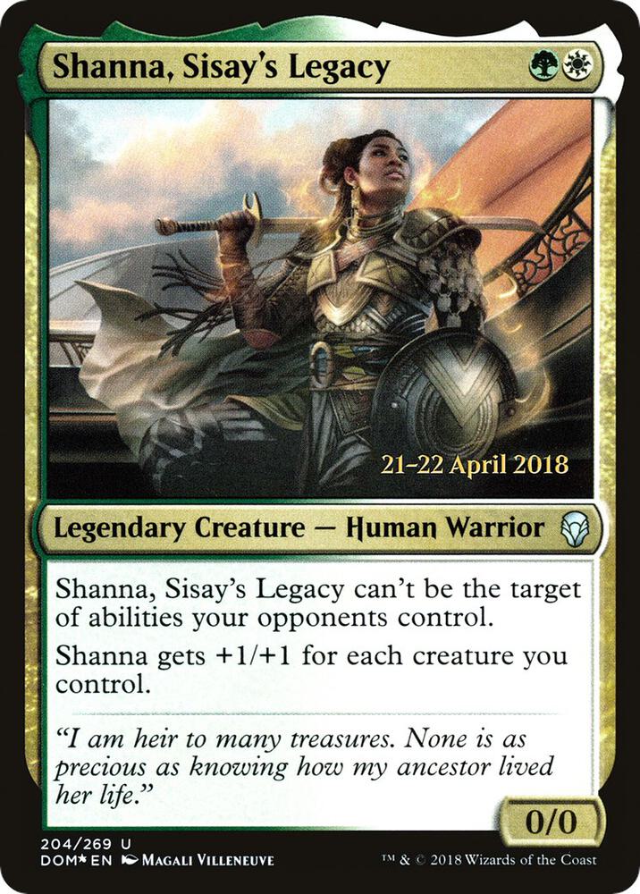 Shanna Sisays Legacy 204s/118 (Prerelease Cards)  - Foil | Good Games Modbury