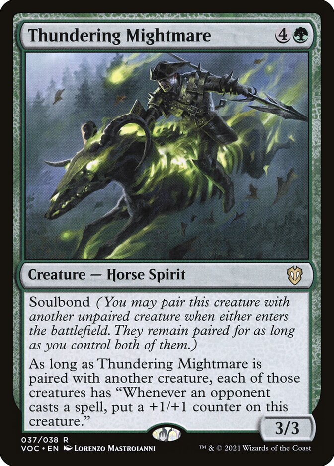 Thundering Mightmare 37/38 (Commander: Innistrad: Crimson Vow)  | Good Games Modbury