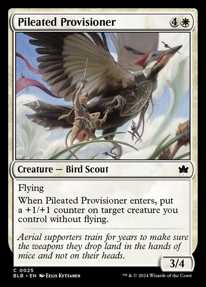 Pileated Provisioner 25/281 (Bloomburrow)  - Foil | Good Games Modbury