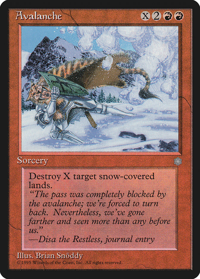Avalanche 171/383 (Ice Age)  | Good Games Modbury
