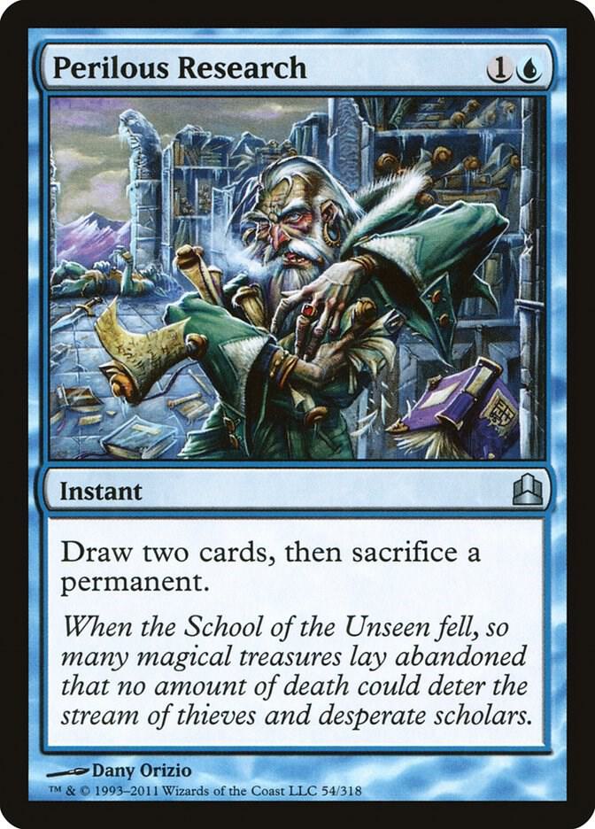 Perilous Research 54/318 (Commander)  | Good Games Modbury