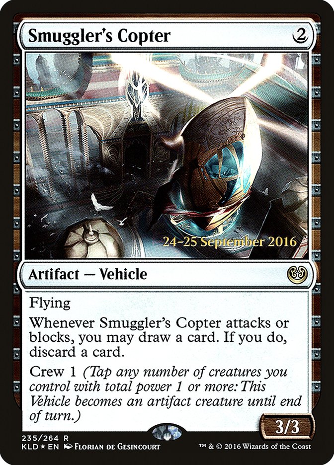 Smuggler's Copter [Kaladesh Prerelease Promos] | Good Games Modbury