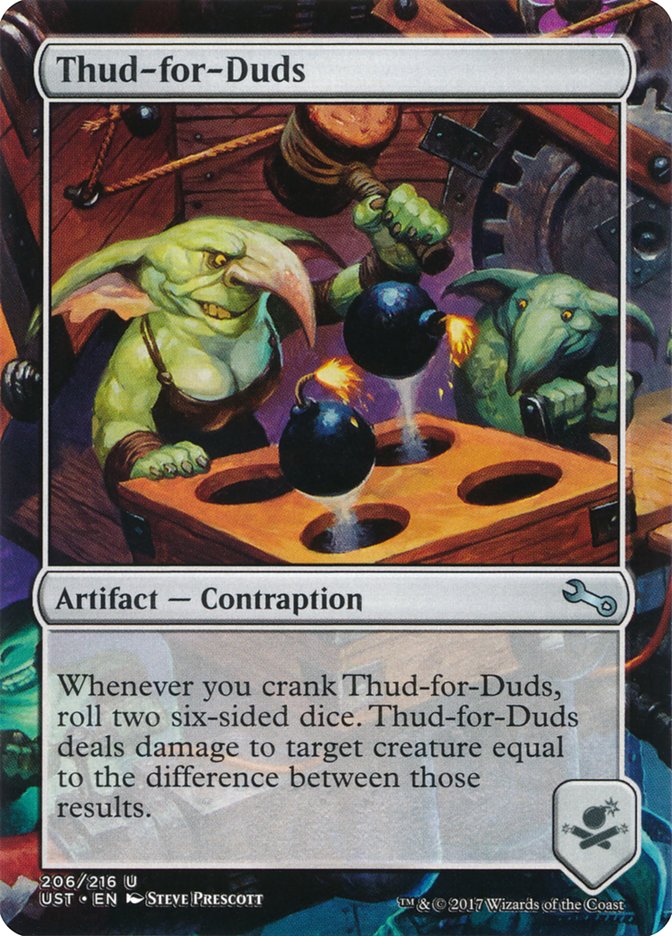Thud-for-Duds 206/216 (Unstable)  | Good Games Modbury