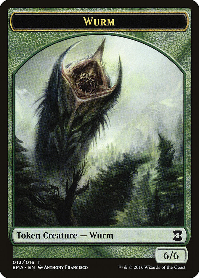 Wurm Token [Eternal Masters Tokens] | Good Games Modbury