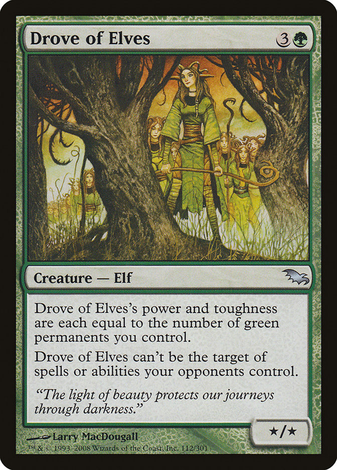 Drove of Elves [Shadowmoor] | Good Games Modbury