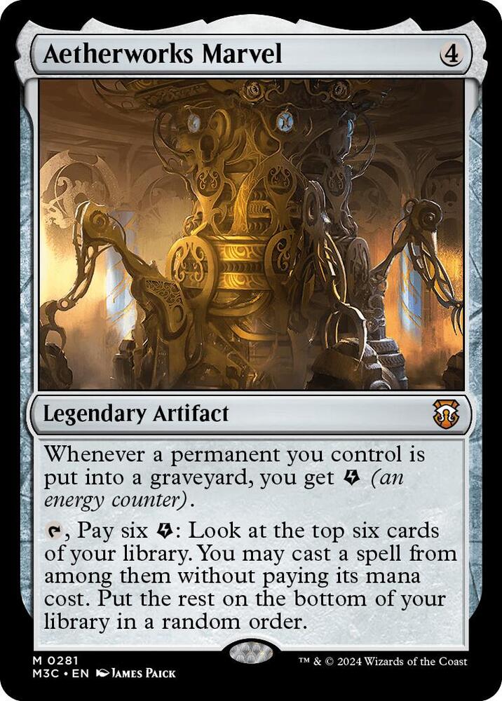 Aetherworks Marvel 281/411 (Commander: Modern Horizons 3)  - Ripple Foil | Good Games Modbury
