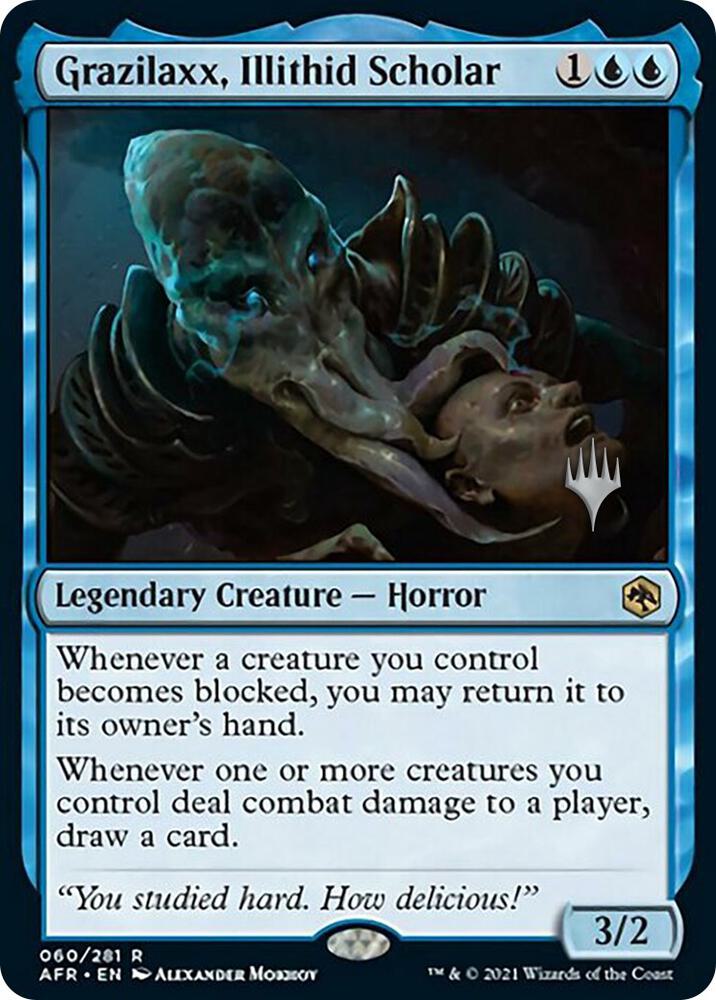 Grazilaxx Illithid Scholar 60 (Promo Pack: Adventures in the Forgotten Realms)  | Good Games Modbury