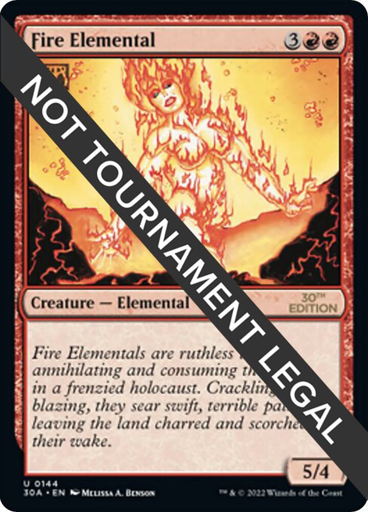 Fire Elemental 144/594 (30th Anniversary Edition)  | Good Games Modbury