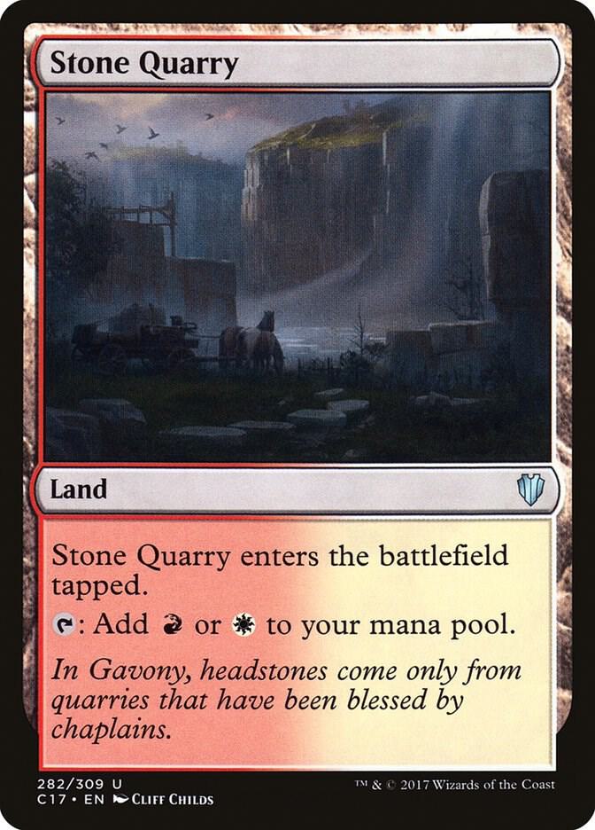 Stone Quarry 282/309 (Commander 2017)  | Good Games Modbury