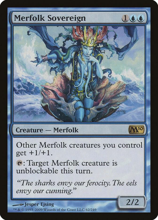 Merfolk Sovereign 62/249 (Magic 2010 (M10))  | Good Games Modbury