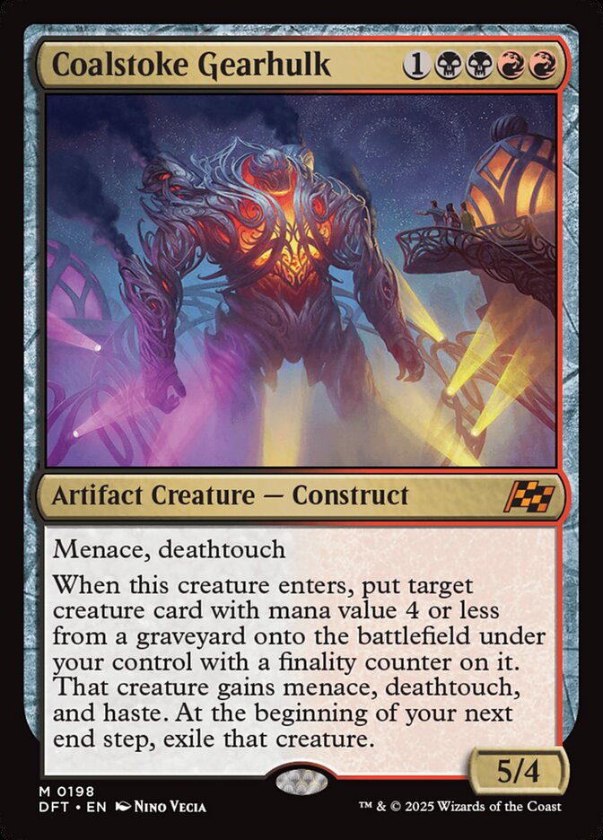 Coalstoke Gearhulk 198/291 (Aetherdrift)  - Foil | Good Games Modbury