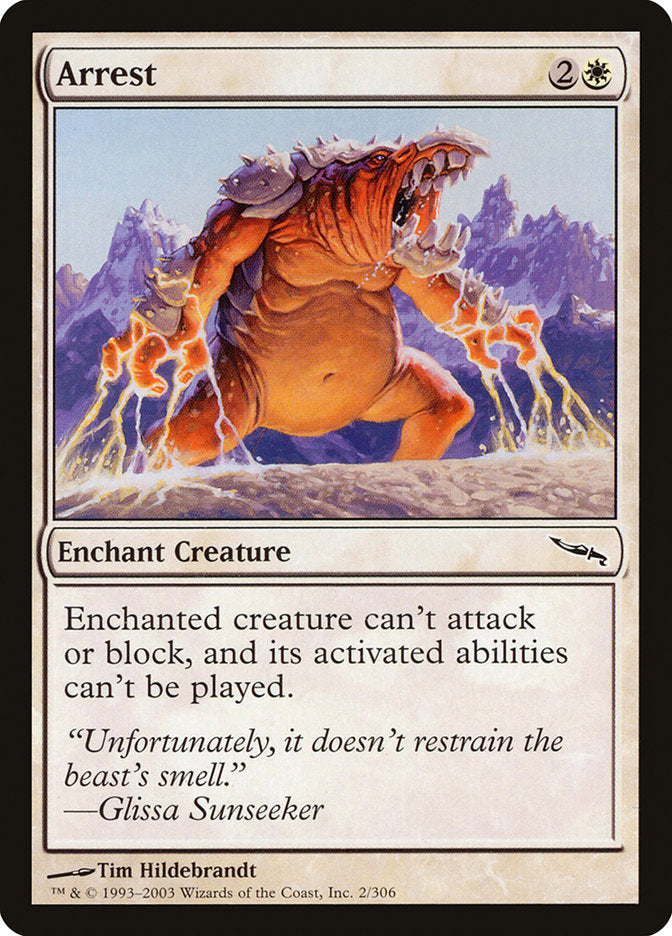 Arrest [Mirrodin] | Good Games Modbury