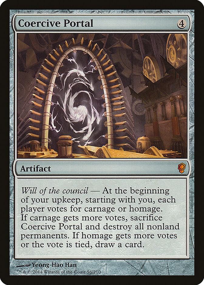 Coercive Portal 56/210 (Conspiracy)  - Foil | Good Games Modbury
