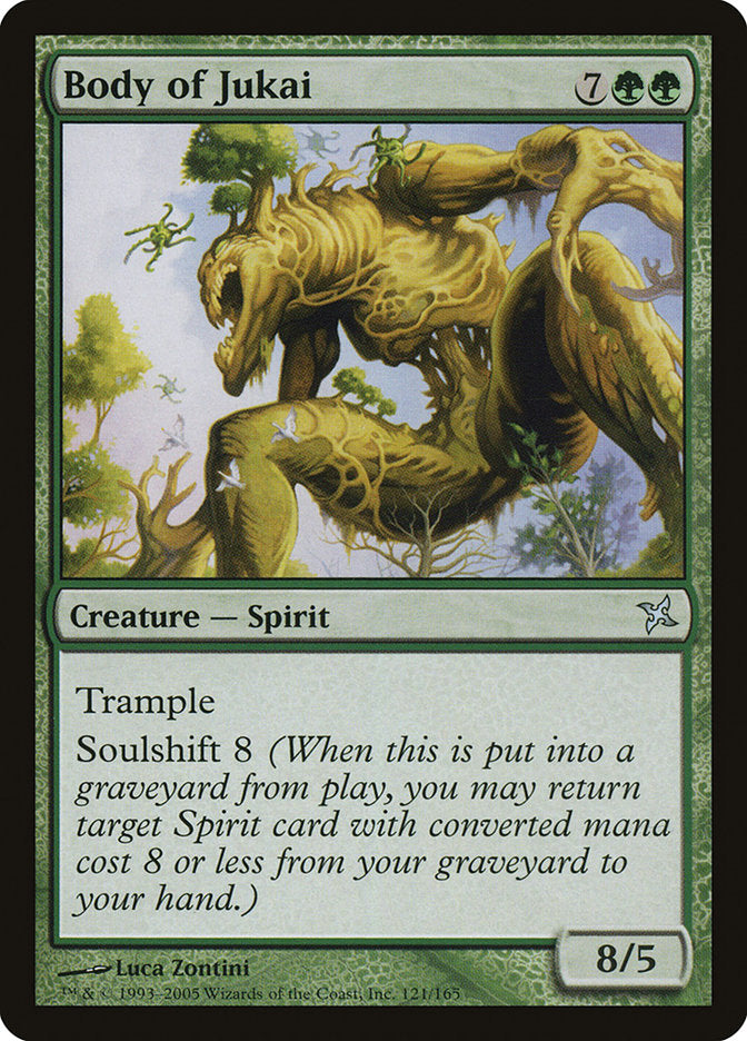 Body of Jukai 121/165 (Betrayers of Kamigawa)  - Foil | Good Games Modbury