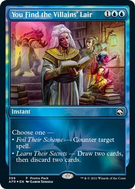 You Find the Villains Lair 399 (Promo Pack: Adventures in the Forgotten Realms)  - Foil | Good Games Modbury