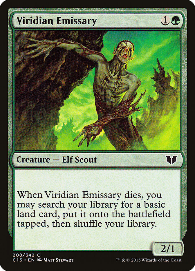 Viridian Emissary [Commander 2015] | Good Games Modbury