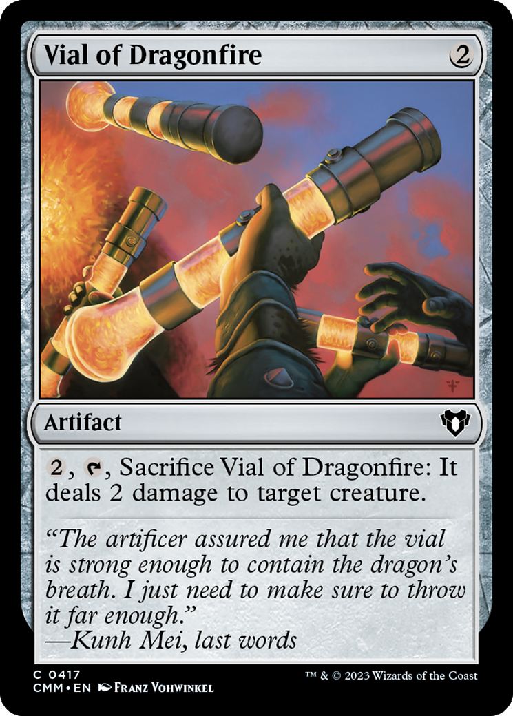 Vial of Dragonfire [Commander Masters] | Good Games Modbury