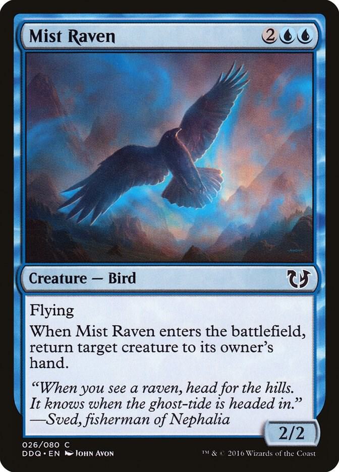 Mist Raven 26/80 (Duel Decks: Blessed vs. Cursed)  | Good Games Modbury