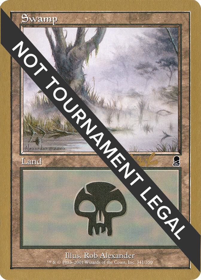 Swamp 341 2002 Carlos Romao ODY cr341/153 (World Championship Decks)  | Good Games Modbury