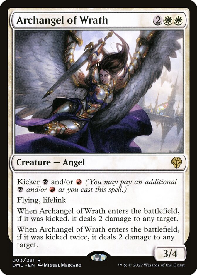 Archangel of Wrath 3/281 (Dominaria United)  - Foil | Good Games Modbury