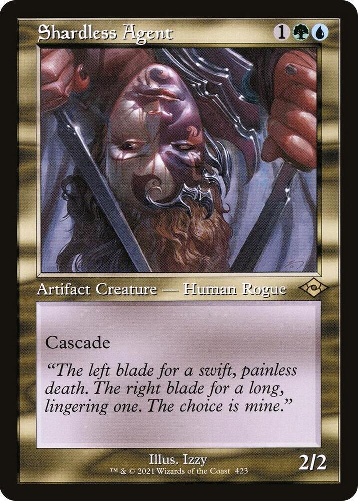 Shardless Agent Retro Frame 423 (Modern Horizons 2)  - Foil | Good Games Modbury