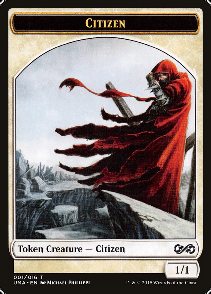 Citizen Token [Ultimate Masters Tokens] | Good Games Modbury