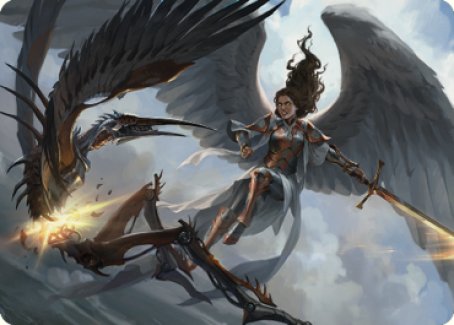 Destroy Evil Art Card [Dominaria United Art Series] | Good Games Modbury
