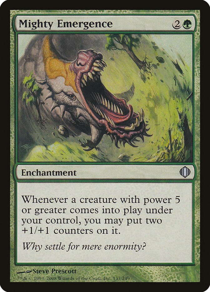 Mighty Emergence 137/249 (Shards of Alara)  | Good Games Modbury