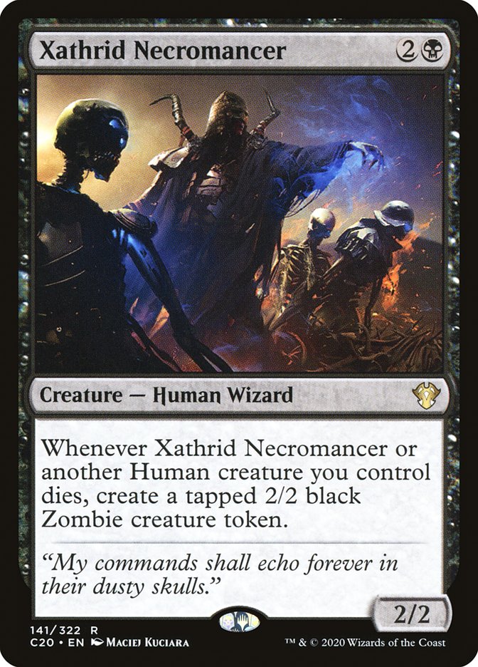 Xathrid Necromancer 141/322 (Commander 2020)  | Good Games Modbury