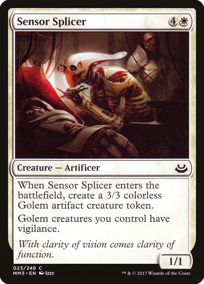 Sensor Splicer 23/249 (Modern Masters 2017)  - Foil | Good Games Modbury