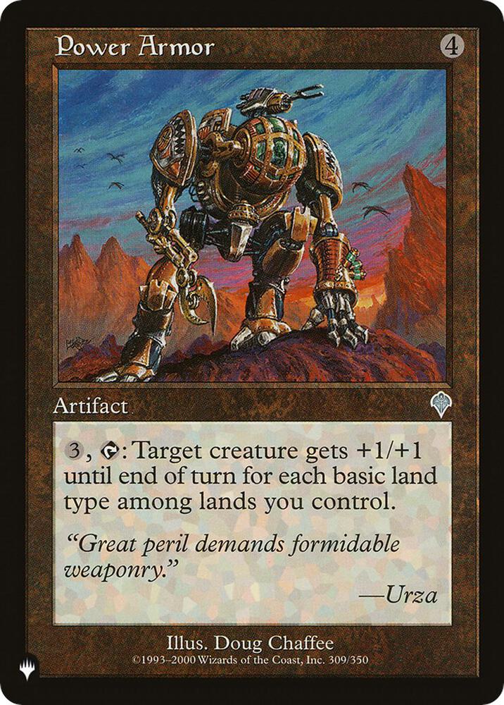 Power Armor INV-309/5075 (The List Reprints)  | Good Games Modbury