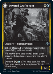 Devoted Grafkeeper // Departed Soulkeeper [Innistrad: Double Feature] | Good Games Modbury