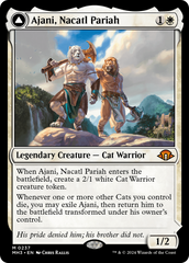 Ajani, Nacatl Pariah // Ajani, Nacatl Avenger [Modern Horizons 3] | Good Games Modbury