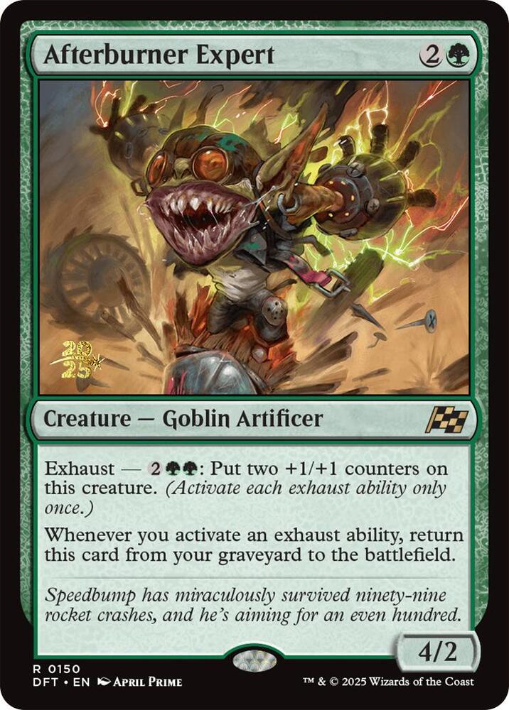 Afterburner Expert 150s/160 (Prerelease Cards)  - PreRelease Foil | Good Games Modbury