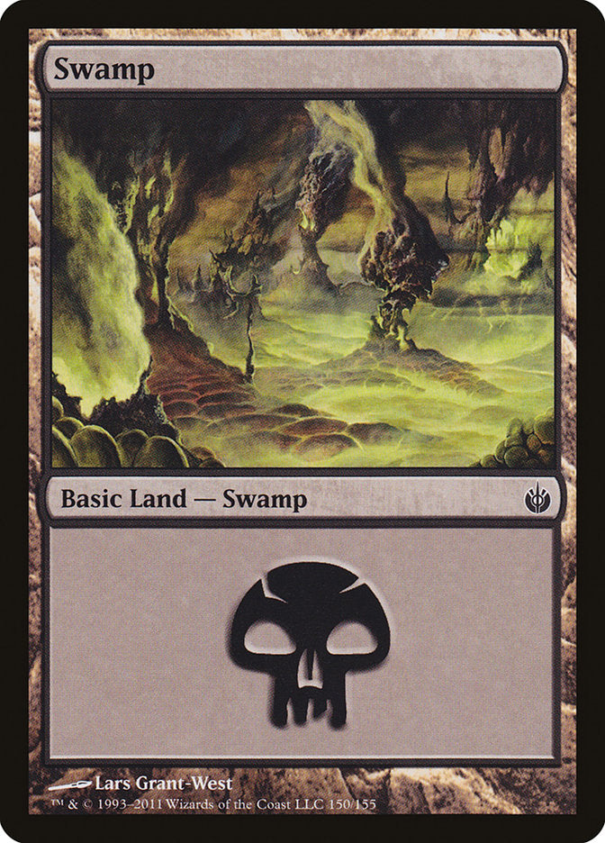 Swamp (150) [Mirrodin Besieged] | Good Games Modbury