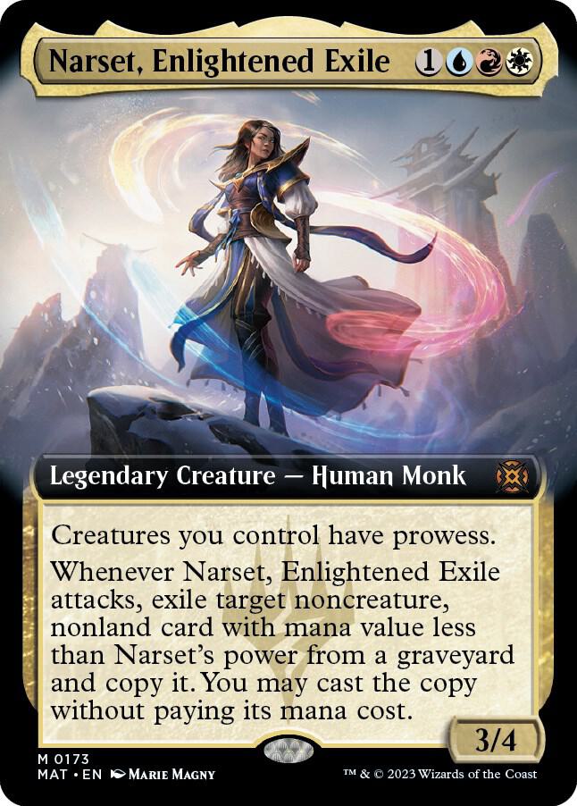 Narset, Enlightened Exile 173/50 (March of the Machine: The Aftermath)  - Extended Art | Good Games Modbury