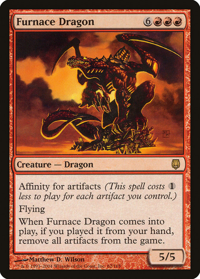 Furnace Dragon 62/165 (Darksteel)  | Good Games Modbury