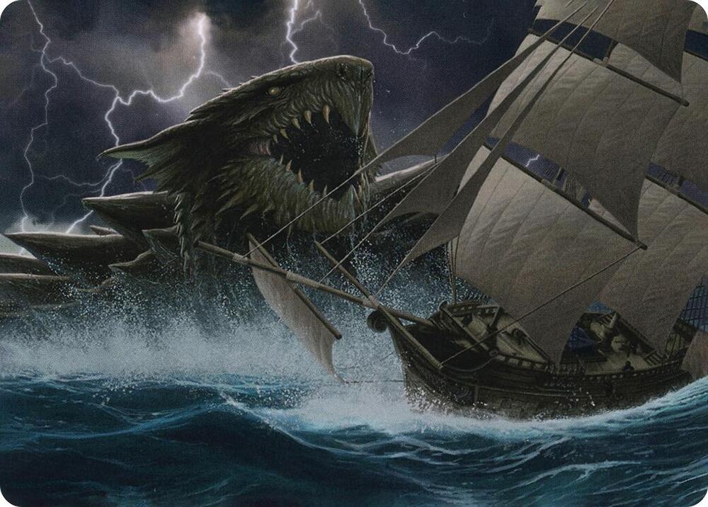 Dragon Turtle Art Card 10 (Art Series: Adventures in the Forgotten Realms)  | Good Games Modbury