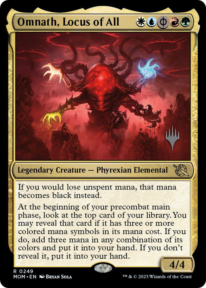 Omnath Locus of All 249p/162 (Promo Pack: March of the Machine)  | Good Games Modbury