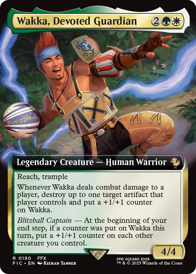 Wakka, Devoted Guardian (Extended Art) [FINAL FANTASY Commander] | Good Games Modbury