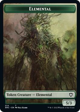Elemental Token 14 (Commander: The Brothers' War)  | Good Games Modbury
