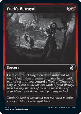 Pack's Betrayal [Innistrad: Double Feature] | Good Games Modbury