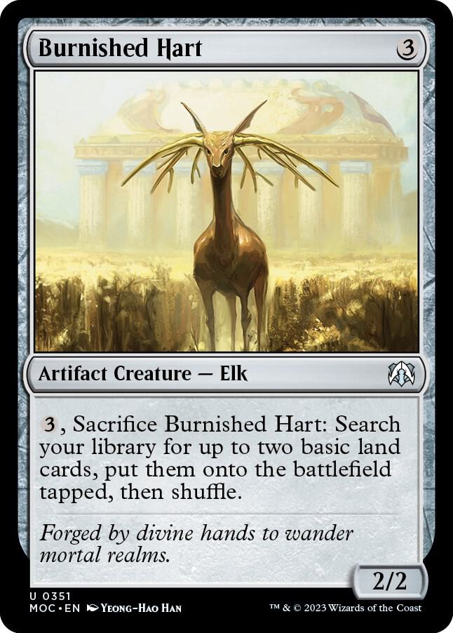Burnished Hart 351/444 (Commander: March of the Machine)  | Good Games Modbury